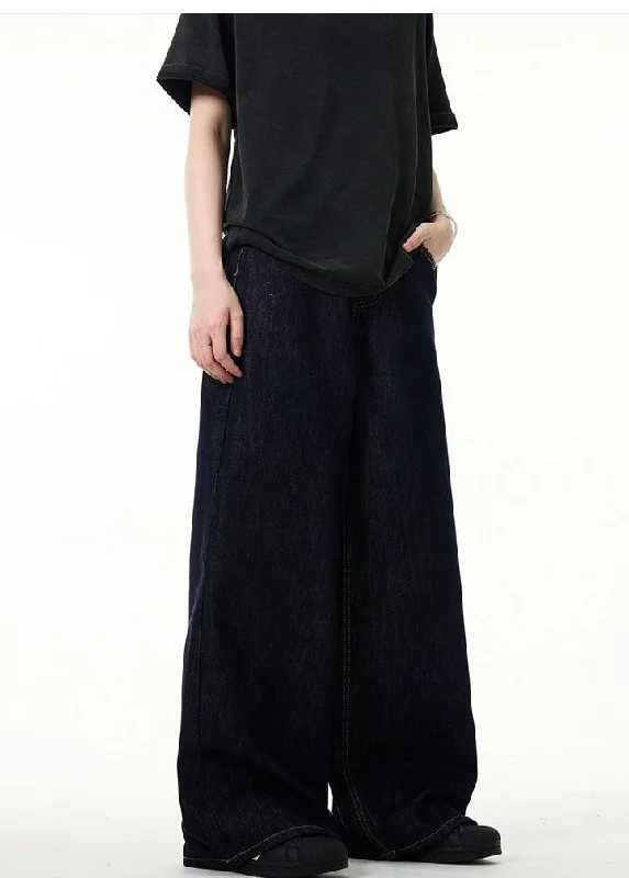 Basic Wide Leg Clean Fit Jeans