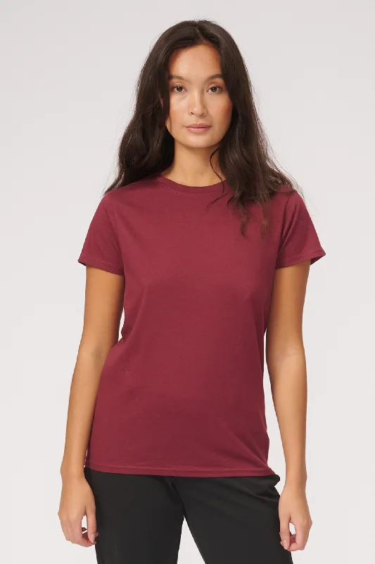 Basic T-shirt - Bordeaux