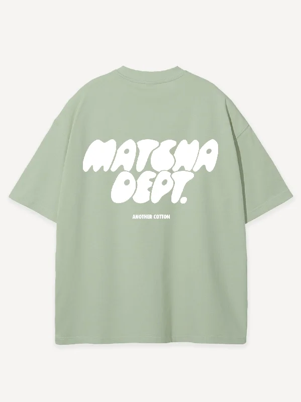 Matcha Dept Oversized T-Shirt