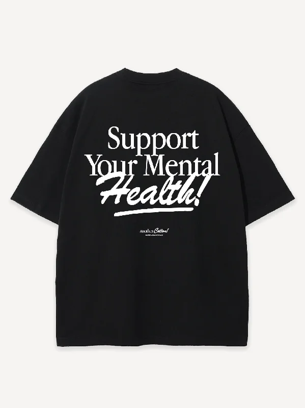 Support Your Mental Health Oversized T-Shirt