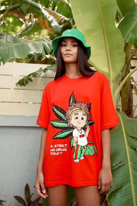 No Drug Oversized T-shirt