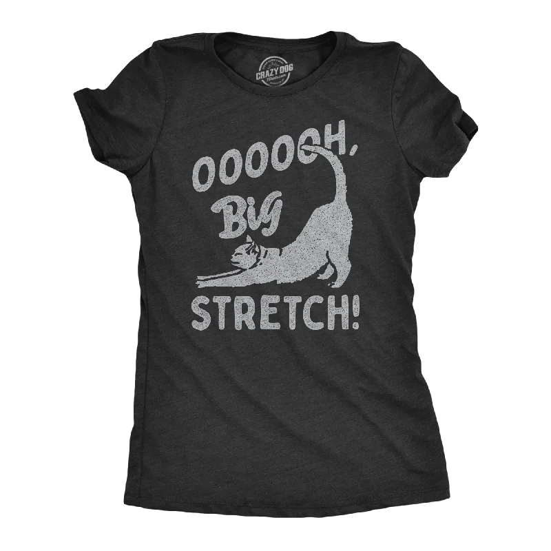 OOOOOH Big Stretch Cat Women's T Shirt