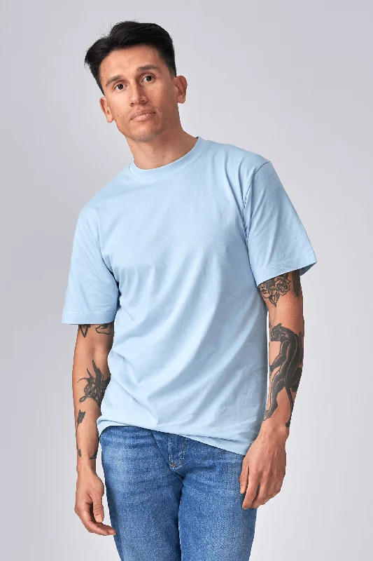 Oversized T-shirt - Lyseblå