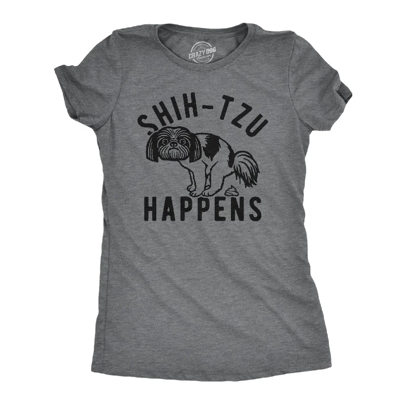 Shih Tzu Happens Women's T Shirt