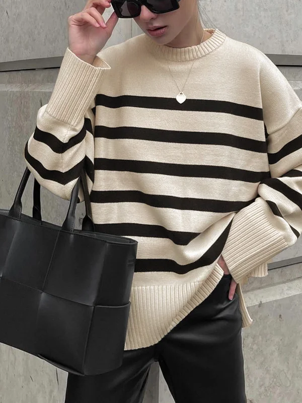 Parisian Charming Stripe Sweater