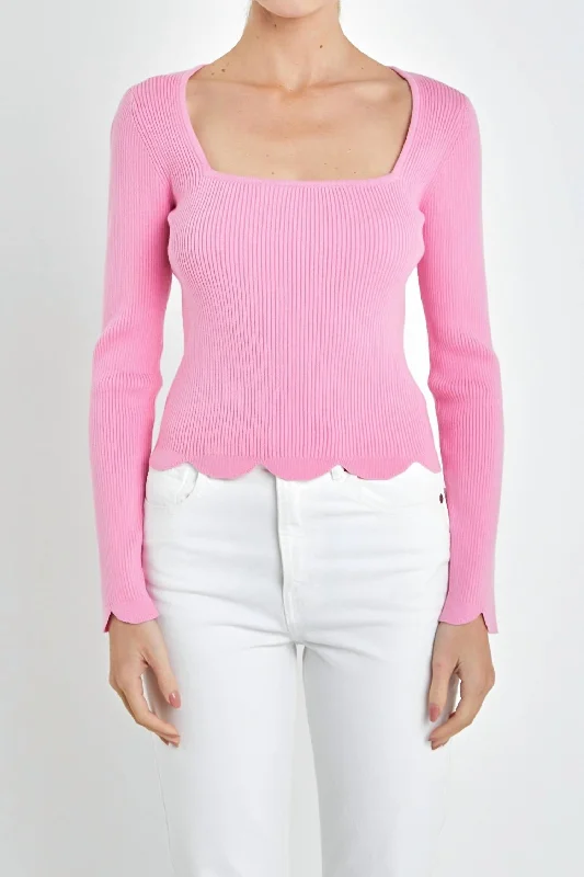 Valeria Sweater In Pink