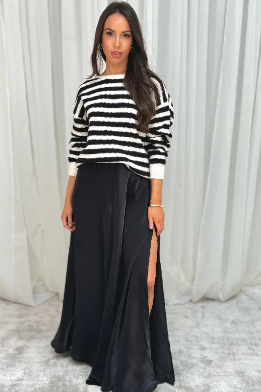 Elsa Maxi Skirt In Black