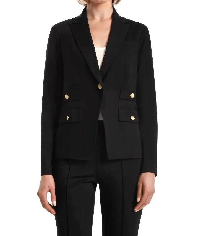 Courage Blazer In Black