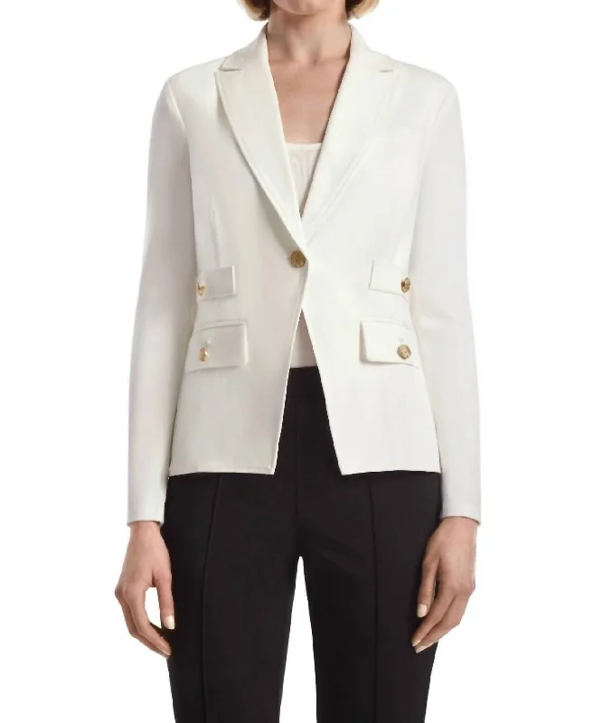 Courage Blazer In Ivory