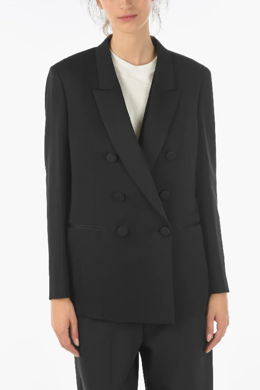 Neil Barrett Double-breasted DOUBLE TUXEDO JACKET Blazer with Vest