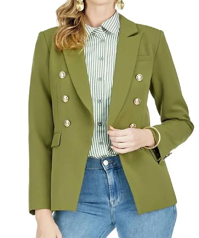 Winnie Blazer In Olive